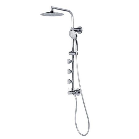 PULSE SHOWERSPAS PULSE ShowerSpas 1089-ORB-1.8GPM Lanai Shower System; Brushed Nickel 1089-ORB-1.8GPM